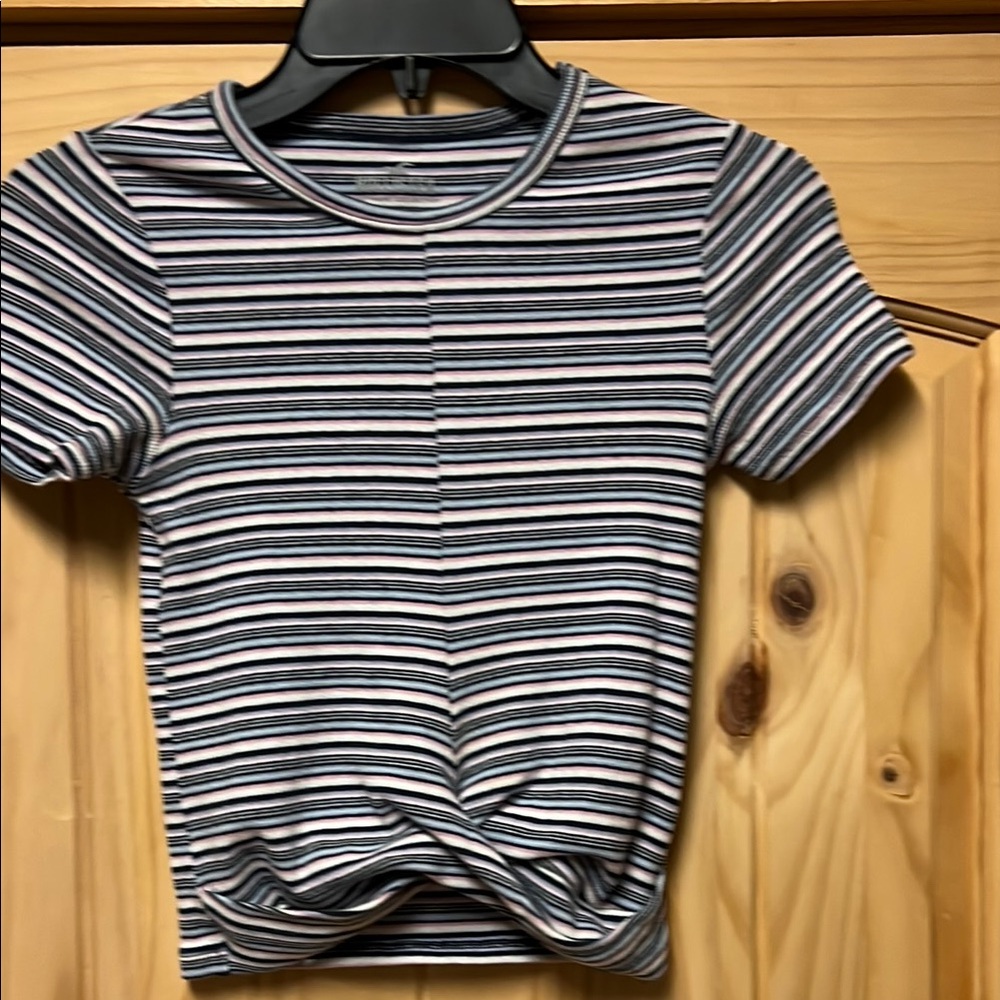 EUC Women’s Striped Hollister T-Shirt Must Have Collection Small